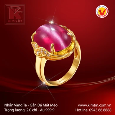 Nhẫn nữ Vàng 24K 