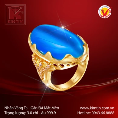 Nhẫn nữ Vàng 24K 