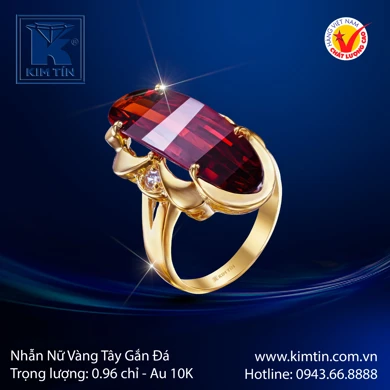Nhẫn nữ Vàng tây 10K 