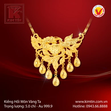 Kiềng Hồi môn Vàng 24K 