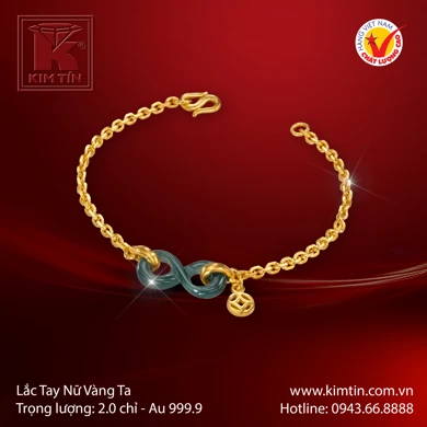 Lắc tay nữ Vàng 24K 