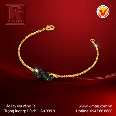 Lắc tay nữ Vàng 24K 