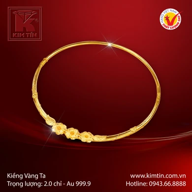 Kiềng Hồi Môn Vàng 24K