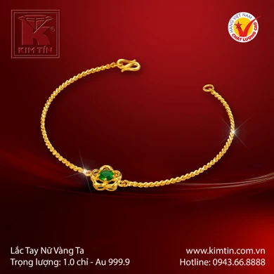 Lắc tay Nữ Vàng 24K 