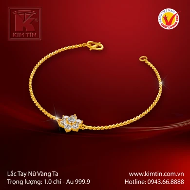 Lắc tay Nữ Vàng 24K 