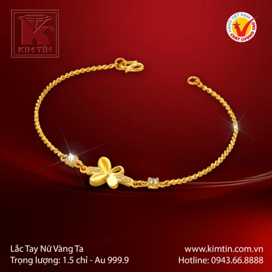 Lắc tay Nữ Vàng 24K 