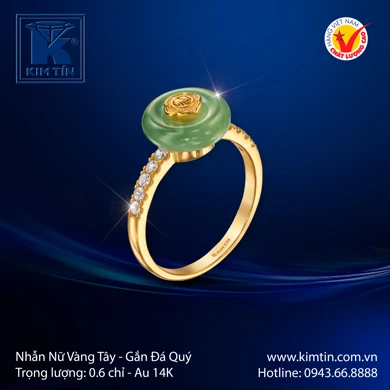 Nhẫn nữ Vàng tây