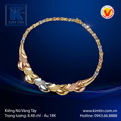 Kiềng Nữ Vàng Tây 