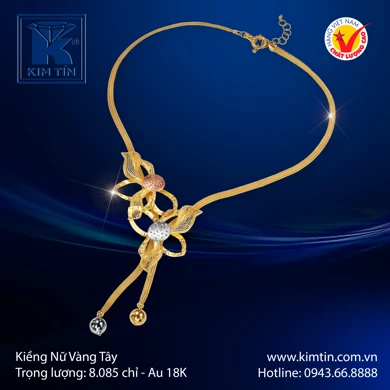 Kiềng Nữ Vàng Tây 