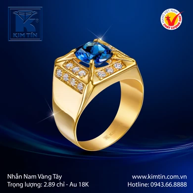 Nhẫn Nam Vàng Tây