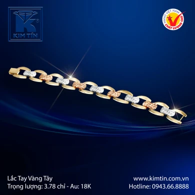 Lắc tay Vàng tây 18K 