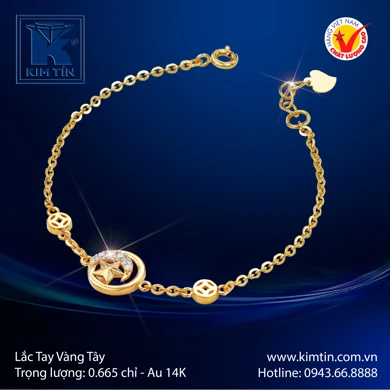 Lắc tay Vàng tây 14K