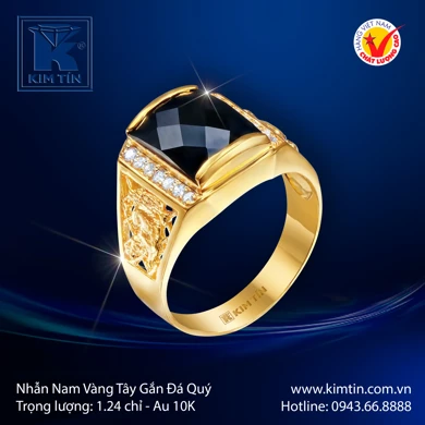 Nhẫn nam Vàng tây 10K
