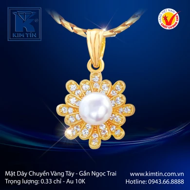 Mặt dây chuyền Vàng tây 10K 