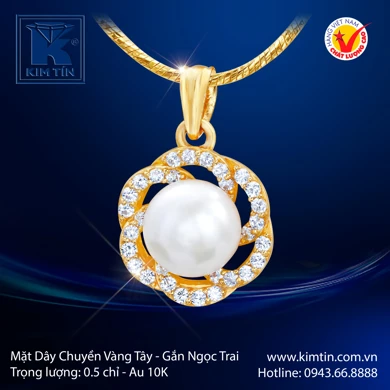 Mặt dây chuyền Vàng tây 10K 