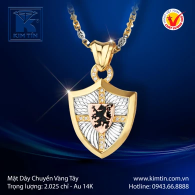 Mặt dây chuyền Vàng 14K