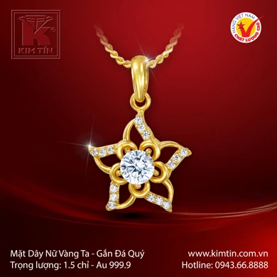 Mặt dây chuyền Vàng 24K 