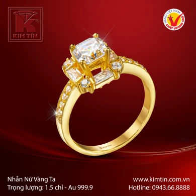 Nhẫn nữ Vàng 24K