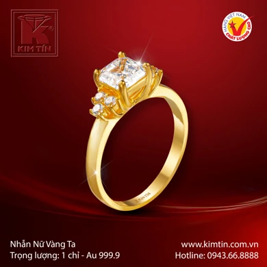 Nhẫn nữ Vàng 24K 
