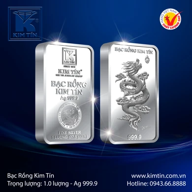 Bạc Rồng Kim Tín 1 Lượng
