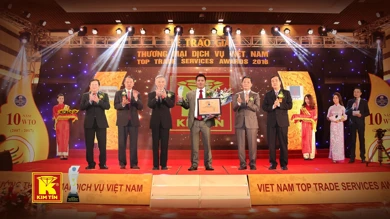 KIM TÍN - GIẢI THƯỞNG THƯƠNG MẠI VÀ DỊCH VỤ VIỆT NAM