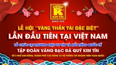 KIM TÍN - THÔNG BÁO LỄ HỘI VÀNG THẦN TÀI TẠI KIM TÍN