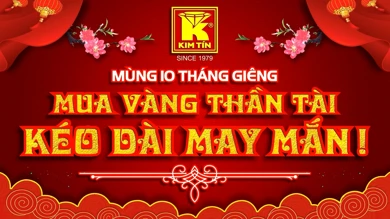 KIM TÍN - MUA VÀNG THẦN TÀI KÉO DÀI MAY MẮN