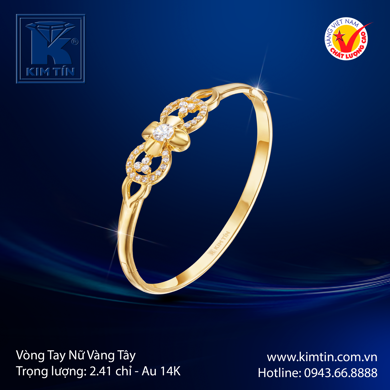 Vòng tay Nữ Vàng tây