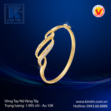 Vòng tay Nữ Vàng tây 