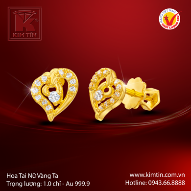 Hoa tai Nữ Vàng ta 