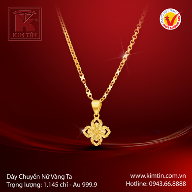 Dây chuyền Nữ Vàng ta