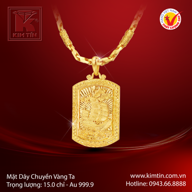 Mặt Dây chuyền Vàng ta 