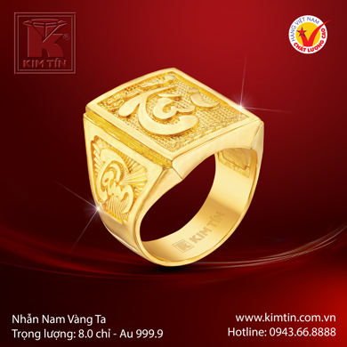 Nhẫn Nam Vàng ta
