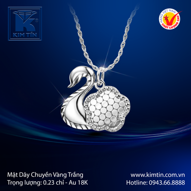 Mặt Dây chuyền Nữ Vàng tây 