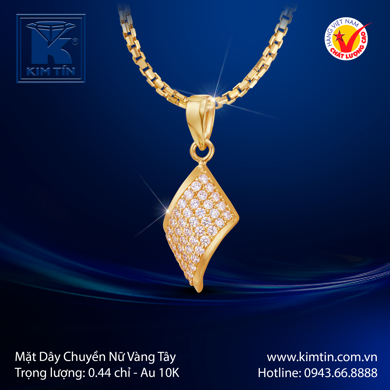 Mặt Dây chuyền Nữ Vàng tây 