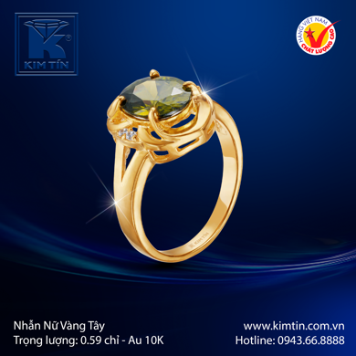 Nhẫn Nữ Vàng Tây 