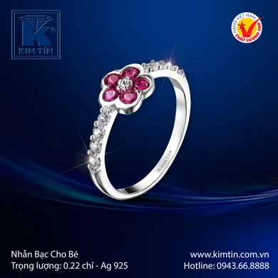 Nhẫn Bạc Cho Bé 