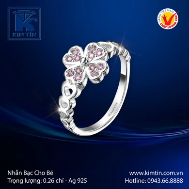 Nhẫn Bạc Cho Bé 