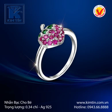 Nhẫn Bạc Cho Bé 