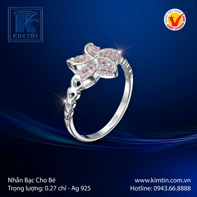 Nhẫn Bạc Cho Bé 