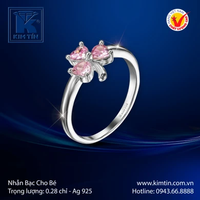 Nhẫn Bạc Cho Bé 