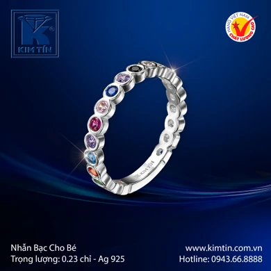 Nhẫn Bạc Cho Bé 