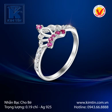 Nhẫn Bạc Cho Bé 