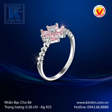 Nhẫn Bạc Cho Bé 