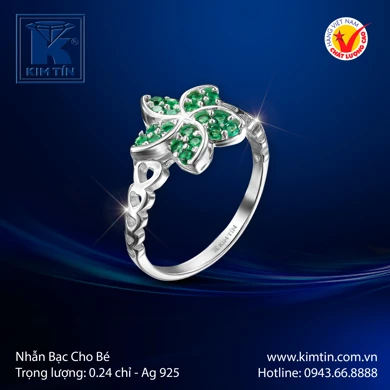 Nhẫn Bạc Cho Bé 