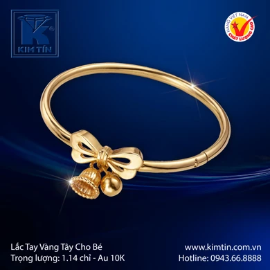 Lắc tay Vàng tây Cho bé