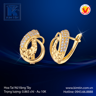 Hoa tai Nữ Vàng tây 