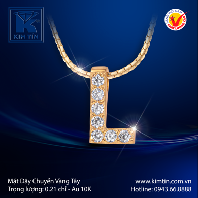 Mặt Dây chuyền Vàng tây