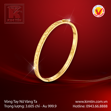 Vòng tay Nữ Vàng ta