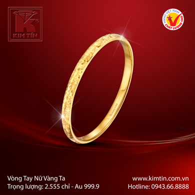 Vòng tay Nữ Vàng ta 